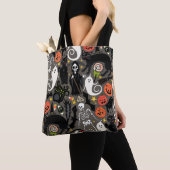 retro halloween saai tote bag (Dichtbij)