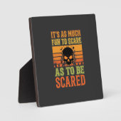 Retro Halloween Scare Skull Design_1 Fotoplaat (Voorkant)