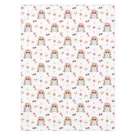 Retro Halloween Schattigee Kinder Floral Ghost Tafelkleed