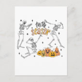 Retro Halloween Shirt, Funny Halloween Skull Briefkaart (Voorkant)