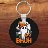 Retro Halloween Shirten Voor Mannen Vrouwen Bruh G Sleutelhanger (Voorkant)