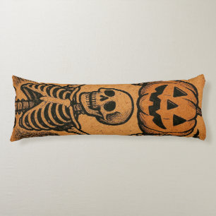 /Retro Halloween skeletten Lichaamskussen