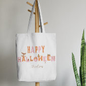 Retro Halloween Snoep Tote Bag