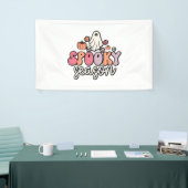 Retro Halloween Spandoek (Beurs)