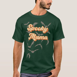 Retro  Halloween, Spooky Mama T-shirt