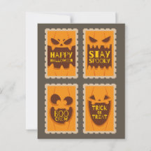 Retro Halloween Spooky Pumpkin  Boo Crew