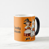 Retro Halloween Spooky Season Magische Mok (Voorkant rechts)