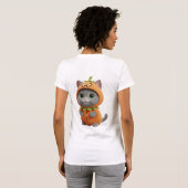 Retro Halloween Squad Ghouls Dames T-Shirt (Achterkant volledig)