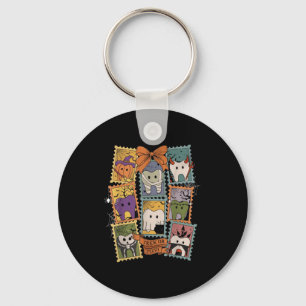Retro Halloween Tandarts Tandheelkundig Team Tandh Sleutelhanger