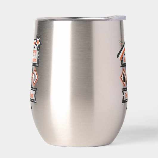 Retro Halloween Teken – Trick or treat (Links)