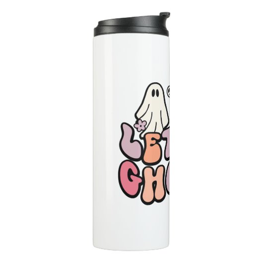 Retro Halloween Thermosbeker (Gedraaid links)