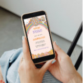 Retro Halloween Uitnodiging voor een Groovy Hallow