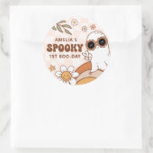 Retro Halloween Verjaardag Stickers (Tas)