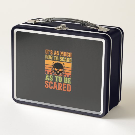 Retro Halloween Verschrikkelijke Schedel Design_1 (Voorkant)
