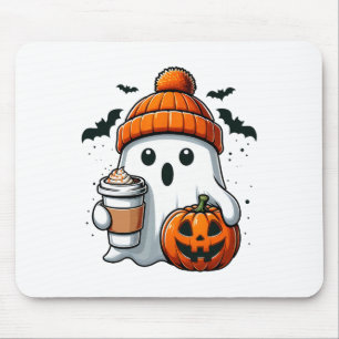 Retro Halloween Vrouwen Shirt Schattigee Ghost Dri Muismat