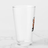 Retro Halloween Wild Tijd om de Pot te Roeren Glas (Rechts)