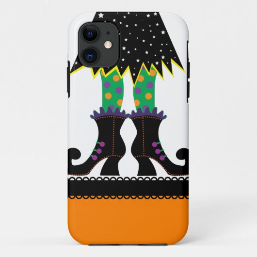 Retro Halloween Witch Case-Mate iPhone Case (Achterkant)