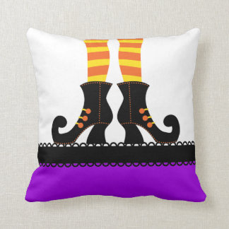 Retro Halloween Witch Kussen