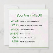 Retro Halloween Witch op een kamer Kaart (Achterkant)