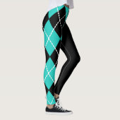 Retro halve argyle Leggings (Rechts)