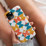 Retro halve cirkel scallop vet blauw sinaasappel g Case-Mate iPhone 14 hoesje<br><div class="desc">Stap terug in de tijd met onze Retro Half Circle Scallop Bold Blue, Sinaasappel en Yellow Hoesje. Dit opvallende accessoire belichaamt de geest van de jaren zestig met zijn levendige kleuren en gewaagde printpatroon. Het ontwerp van de hoofdhuid voegt een vleugje grillen en nostalgie toe, en legt de essentie van...</div>