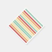 Retro halve daisy Baby shower Servet (Hoek)