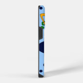 Retro halvemaan-totemvormen iPhone hoesje (Rechterkant)