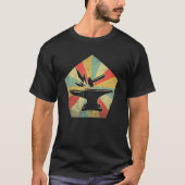 Retro  Hammer & Anvil Blacksmith T-shirt (Voorkant)