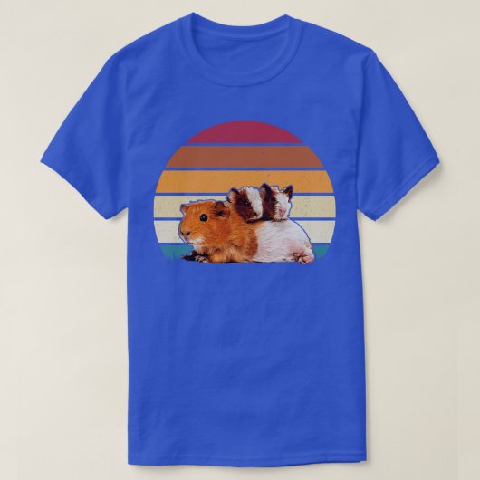 Retro hamster Dierenvriend T-shirt (Design voorkant)