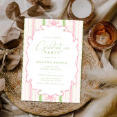 Retro Hand Drawn Grad Party 2026 Kaart