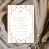 Retro Hand Drawn Grad Party 2026 Kaart