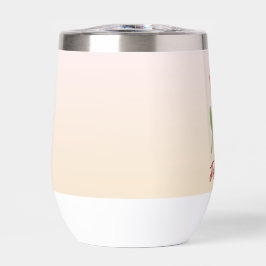 Retro Hand-Geïllustreerde Rode Roos Unieke Custom