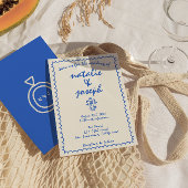 Retro Hand geschreven Getrokken eigenzinnige Uniek Kaart