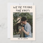 Retro Hand Geschreven Getrokken Taart Lijst Foto B Kaart (Achterkant)