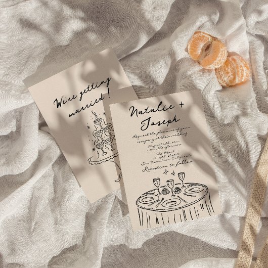 Retro Hand getekend Geschreven Leuke Quirky Bold W Kaart