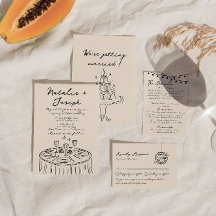 Retro Hand getekend Geschreven Leuke Quirky Bold W