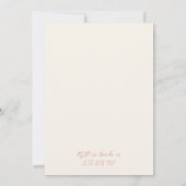 Retro hand getekende gejuich voor 30e verjaardag kaart (Achterkant)