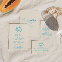 Retro Hand getrokken geschreven taart Bold Unieke 