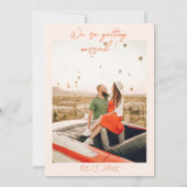 Retro Hand getrokken Heldere Kleurrijke Leuke Foto Kaart (Achterkant)