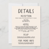 Retro Hand getrokken Sketchy eigenzinnig Alles in Kaart (Achterkant)