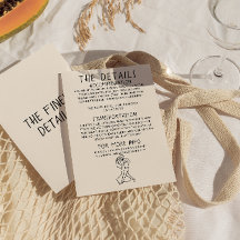 Retro Hand getrokken Sketchy eigenzinnige bruiloft