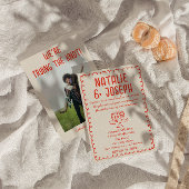 Retro Hand getrokken taart Funky Quirky Unieke bru Kaart