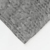 retro - handgebreide zwarte en witte strepen fleece deken (Hoek)