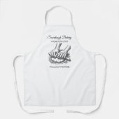 retro handgemaakte Sourdough bakker voor bakker Schort (Voorkant)