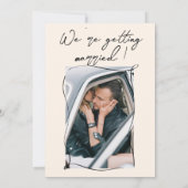 Retro handgeschreven getekend romantische Schattig Kaart (Achterkant)