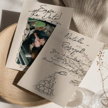 Retro handgeschreven getekende champagne foto brui