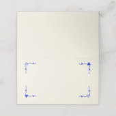 Retro Handgeschreven Whimsical Plaatskaartje (Buitenkant ongevouwen)