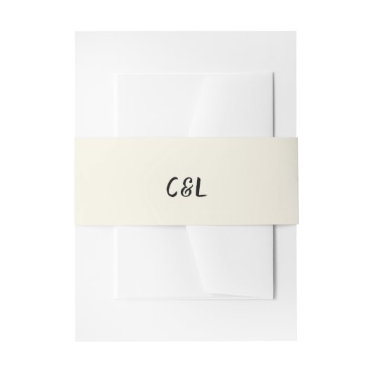 Retro Handgeschreven Whimsical Uitnodigingen Wikkel (Voorkant Voorbeeld)