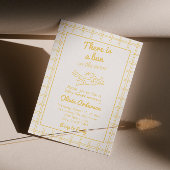 Retro handgetekende broodje in het ovenengel Baby  Kaart