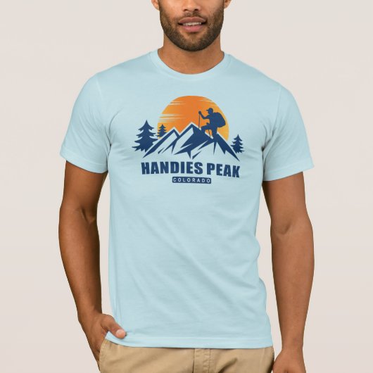 Retro Handies Peak Hike T-shirt (Voorkant)